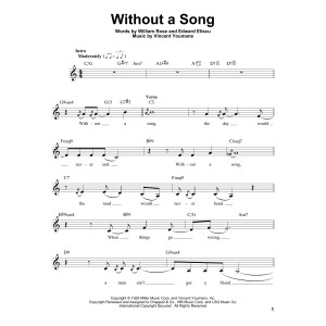 Without A Song